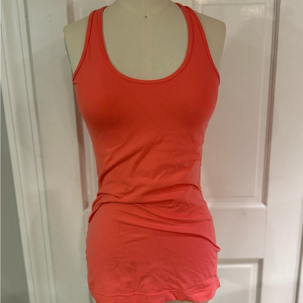 Lululemon Athletica Vibrant Coral Tank Top